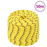 Vidaxl Boot Rope 12 mm 50 m Polypropylen Giel