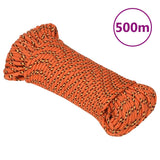 Vidaxl Boot Rope 4 mm 500 m Polypropylen orange