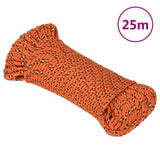 Vidaxl Boot Rope 5 mm 25 m Polropypylen orange