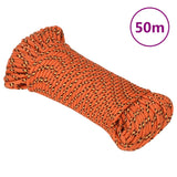 Vidaxl Boot Rope 5 mm 50 m Polypropylen orange
