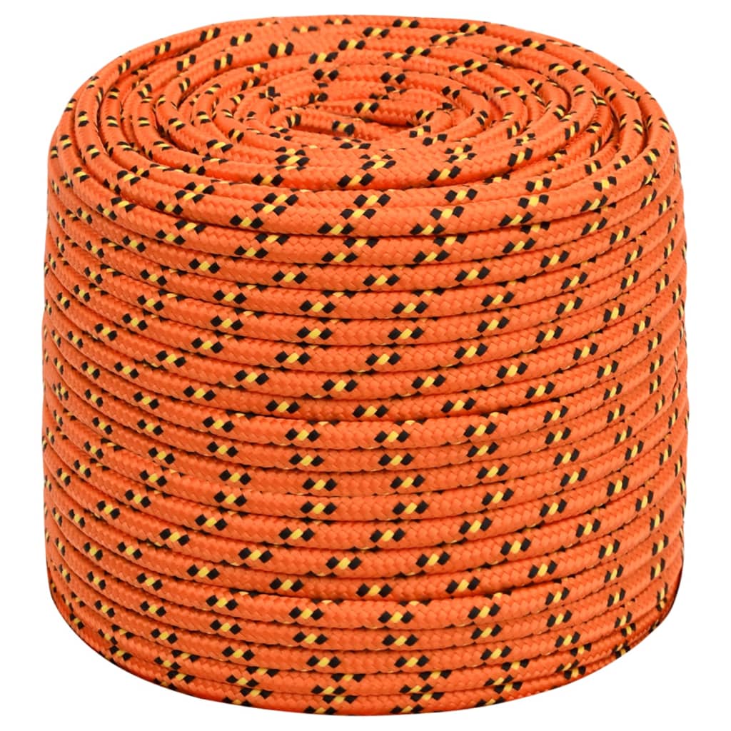 Vidaxl Boot Rope 6 mm 25 m Polropypylen orange