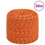 Vidaxl boat rope 6 mm 50 m polypropylene orange