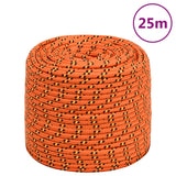 Vidaxl Boot Rope 8 mm 25 m Polropypylen orange