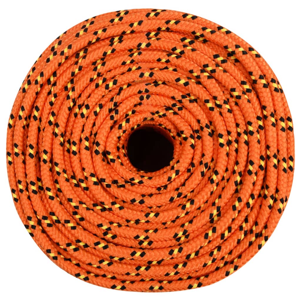 Vidaxl Boot Rope 8 mm 100 m Polropylen orange
