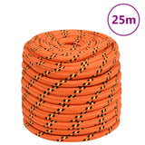 Vidaxl Boot Rope 16 mm 25 m Polropypylen orange