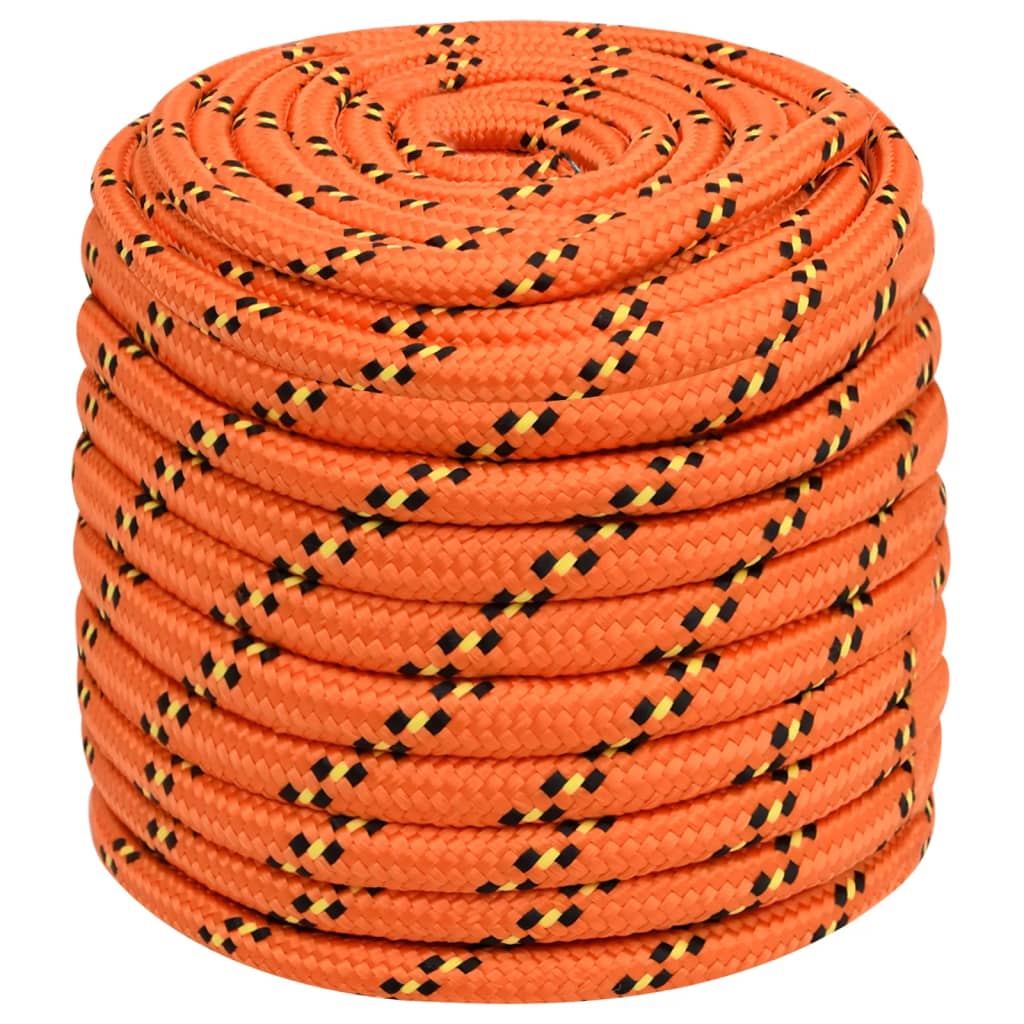 Vidaxl Boot Rope 16 mm 25 m Polropypylen orange