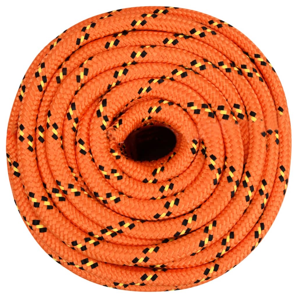 Vidaxl Boot Rope 16 mm 25 m Polropypylen orange