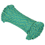 Vidaxl Boot Rope 4 mm 100 m Polypropylen Gréng