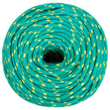 Vidaxl Boot Rope 8 mm 25 m Polroprope Gréng
