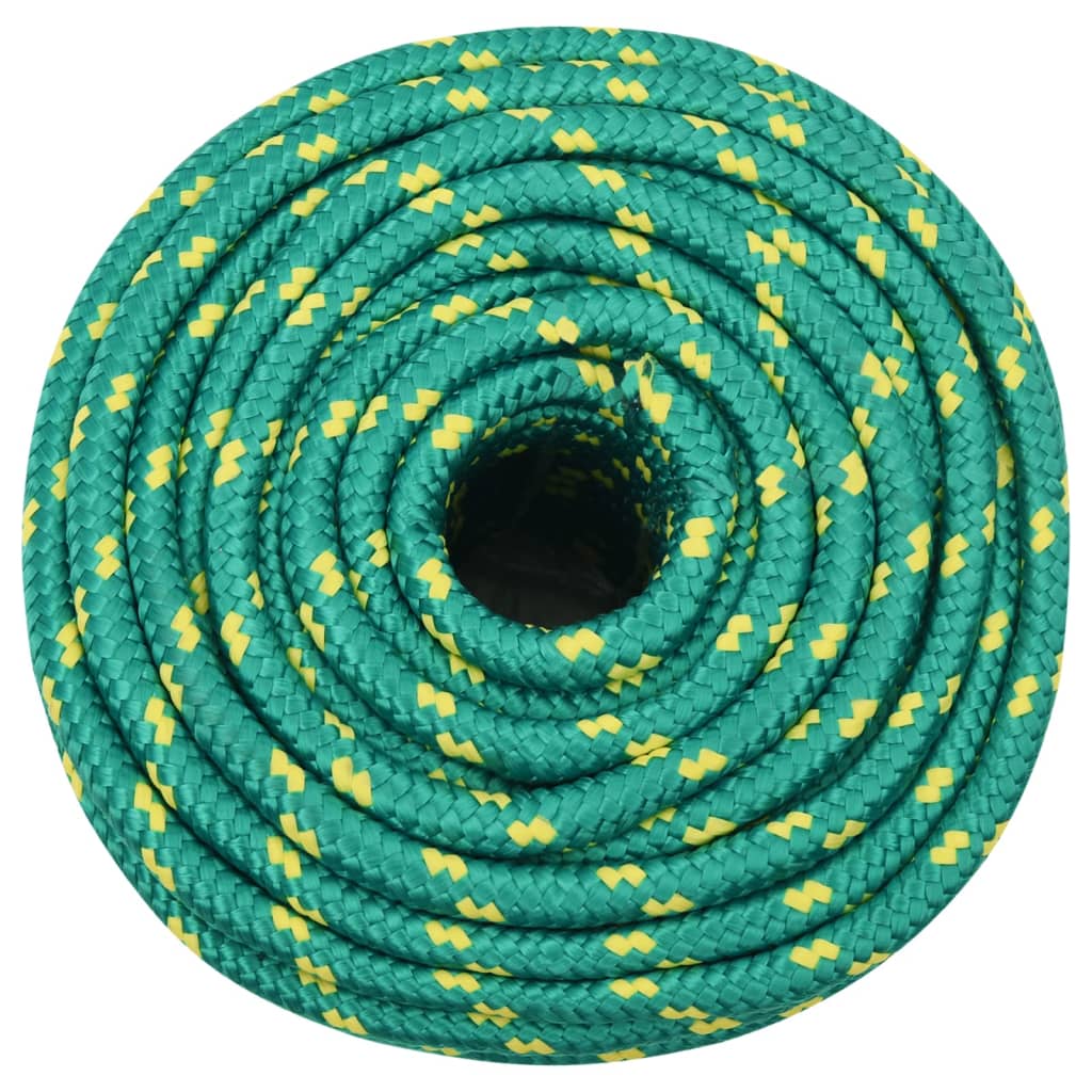 Vidaxl Boot Rope 14 mm 50 m Polropypylen Green