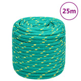 Vidaxl Boot Rope 16 m mm 25 m Polropypylen Green
