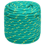 Vidaxl Boot Rope 16 m mm 25 m Polropypylen Green