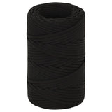 Vidaxl Werkouw 2 mm 100 m polyester black