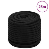 Vidaxl Werkouw 18 mm 25 m Polyester Black