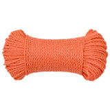 Vidaxl werkouw 6 mm 100 m Polroprope Oranje