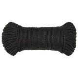 Vidaxl Werkouw 3 mm 25 m Polypropene black
