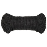 Vidaxl Werkouw 3 mm 100 m polypropene black