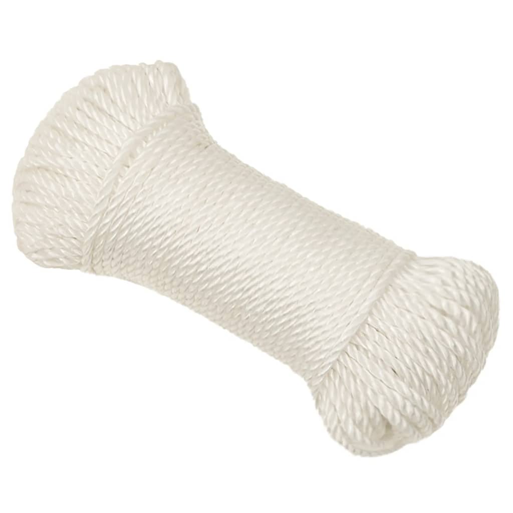 Vidaxl Werkouw 6 mm 100 m Polypropene white