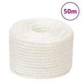 Vidaxl Werkouw 12 mm 50 m Polypropene white
