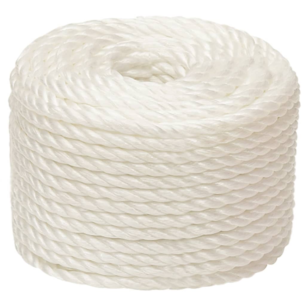 Vidaxl Werkouw 12 mm 50 m Polypropene white