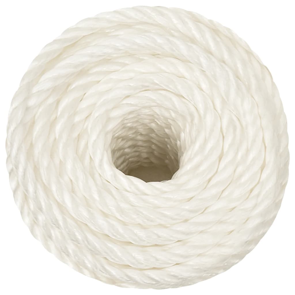 Vidaxl Werkouw 12 mm 50 m Polypropene white
