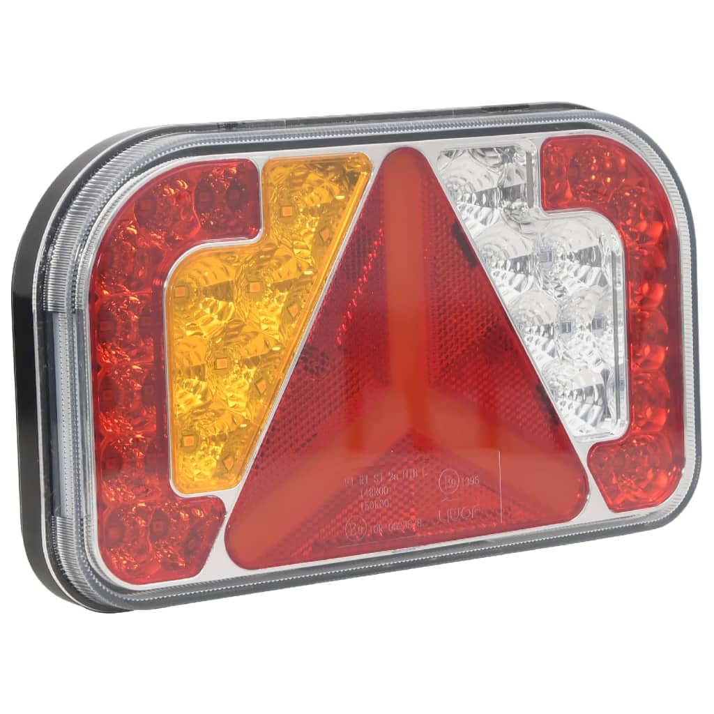 Kobieci Vidaxl 2 ST Lampa LED 12 V 24x5x14.5 cm czerwona