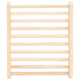 Vidaxl Saunarug Support Solid Pine