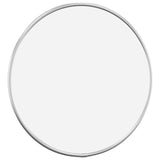 Lustro ścienne vidaxl wokół Ø30 cm srebrnego