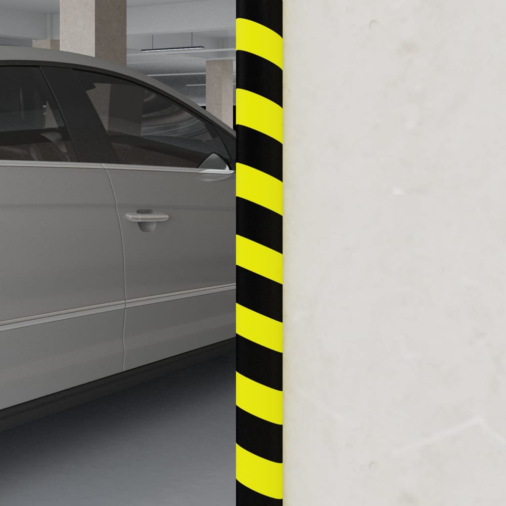 Vidaxl Corner Protector 4x3x100 cm pu gul og svart
