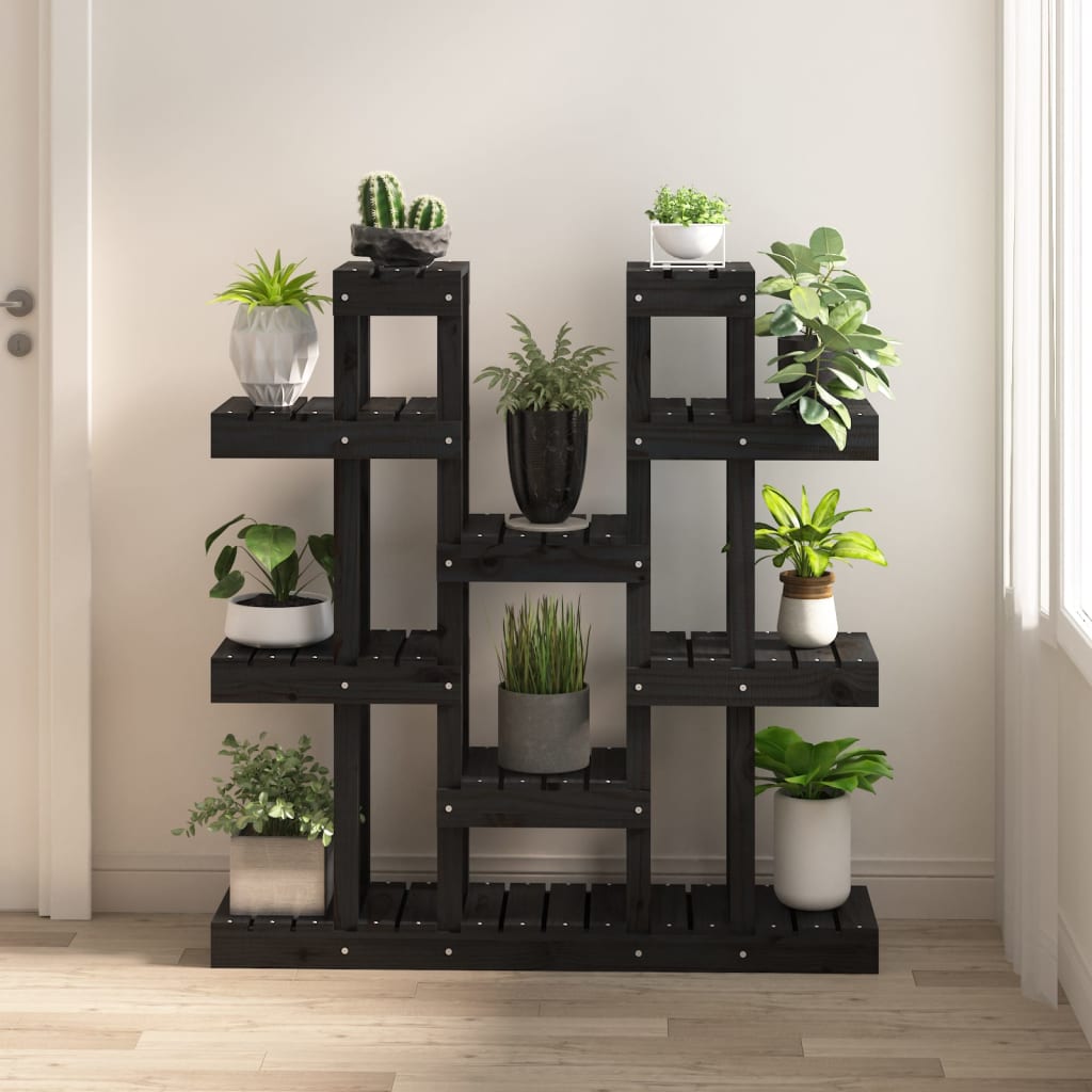 VIDAXL Plant Standard 104.5x25x109.5 cm in legno di pino solido