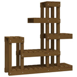 Vidaxl Plant Standard 92x25x97 cm Solid pine honey brown