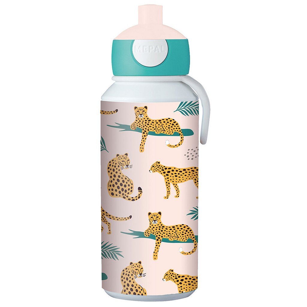 Mepal pop-up drikkeflaske leopard 400 ml