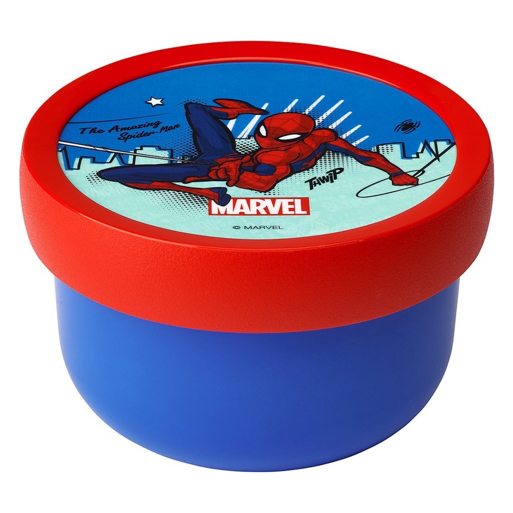 Mepal Campus Fruitbox Spiderman 300 ml rdeče modre barve