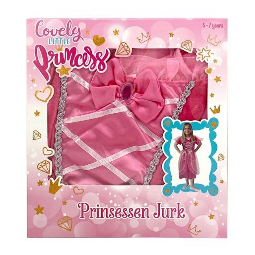 Další značky princezna oblékají šaty 5-7 let růžové