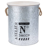 H S Collection 3-Dart Storage Box Set med Rope Zink