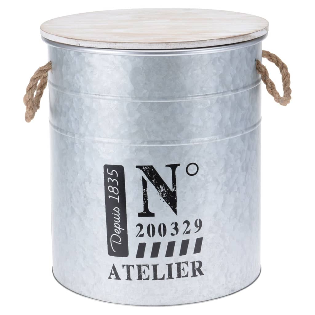 H S Collection 3-Dart Storage Box Set med Rope Zink