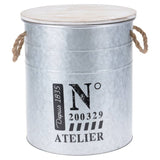 H S Collection 3-Dart Storage Box Set med Rope Zink