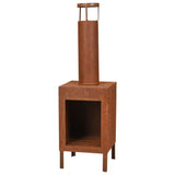 Progarden Prograrden Kamäin mat Kamäin a léinen 100 cm Rust -Colored