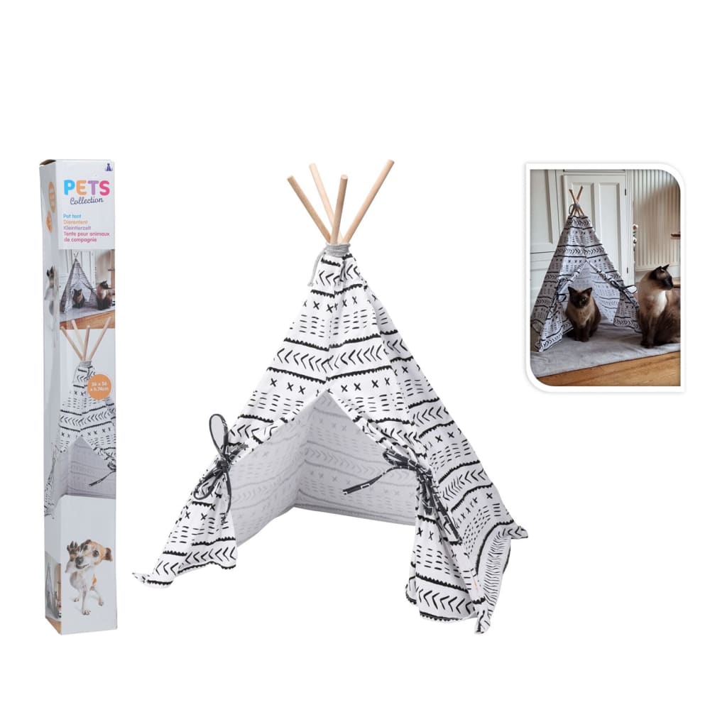 Kolekce domácích zvířat Dierent Stan Tipi 56x56x74 cm plátno