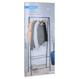 Storage Solutions clothing rack with 2 layers 61x34x152 cm