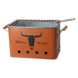 Progarden barbecuegrill rechthoekig mat oranje