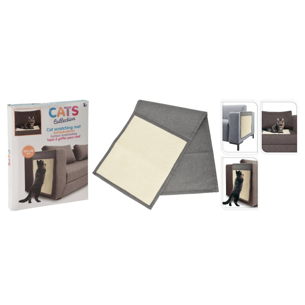 Pets Collection Pets Collection Cat Cabat 130x45 cm Gray