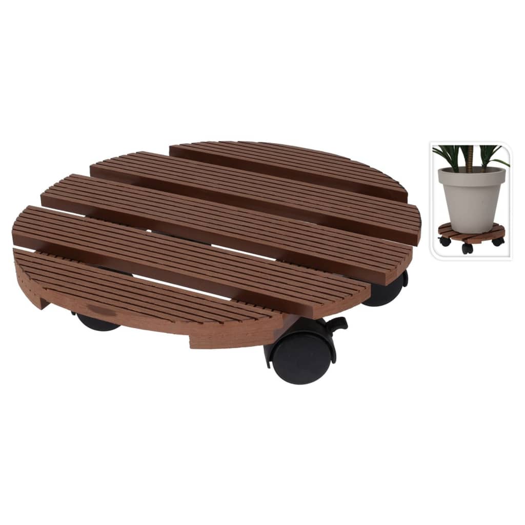Progarden progarden plant trolley around 29 cm brown