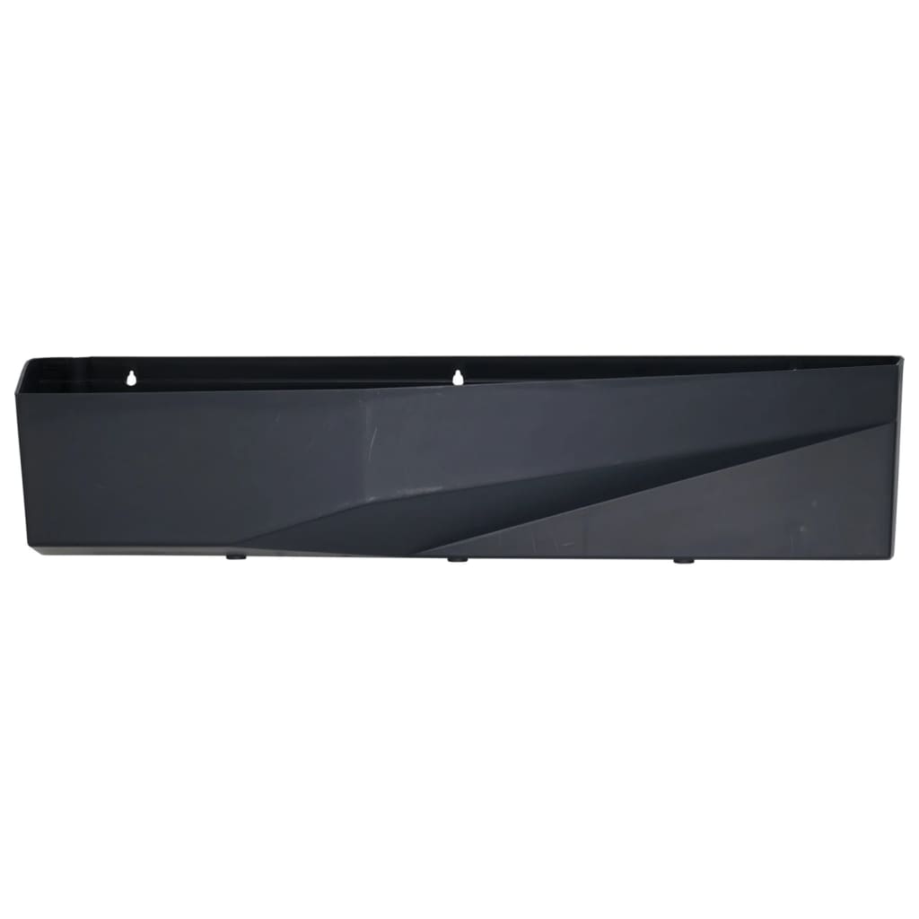 Progarden Progarden Plan Baking Wall Landing 2 pieces 78x19x35 cm Anthracite -colored