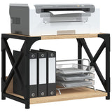 Vidaxl Printer stand 44x26x31.5 cm Processed wood Sonoma Oak colored