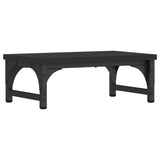 Vidaxl Monitor Standard 37x23x14 cm Bois transformé en noir