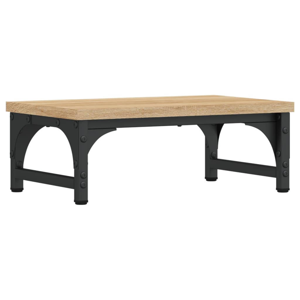 Vidaxl Monitor Standard 37x23x14 cm Behandlet tre Sonoma eik Farget