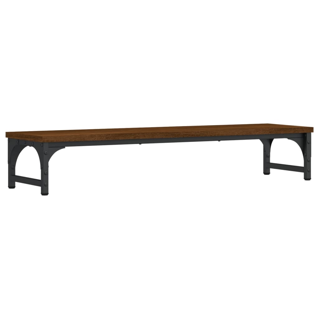 Vidaxl Monitor Standard 85x23x15,5 cm predelana barva rjavega hrasta