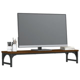 Vidaxl Monitor Standard 85x23x15,5 cm predelana barva rjavega hrasta