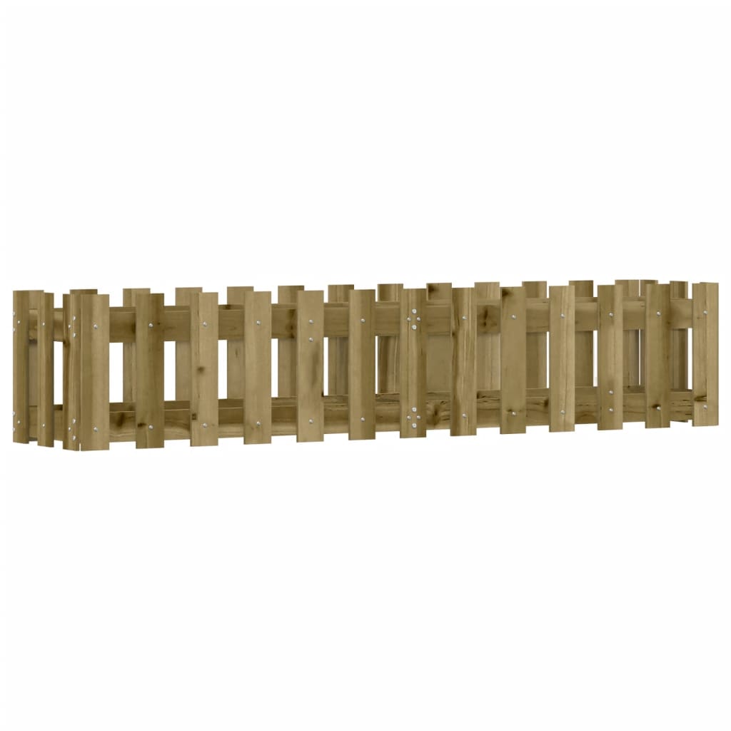 Vidaxl Planter Augmentation de la conception HEK 150x30x30 cm Bois imprégné